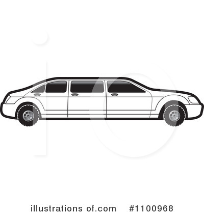 Limo Clipart  1100968   Illustration By Lal Perera