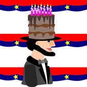Lincoln S Birthday   Royalty Free Clip Art