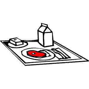Meal Tray Clipart Cliparts Of Meal Tray Free Download  Wmf Eps Emf