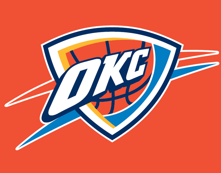 Oklahoma City Thunder Partial Logo   National Basketball Association