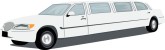 White Limo Clipart