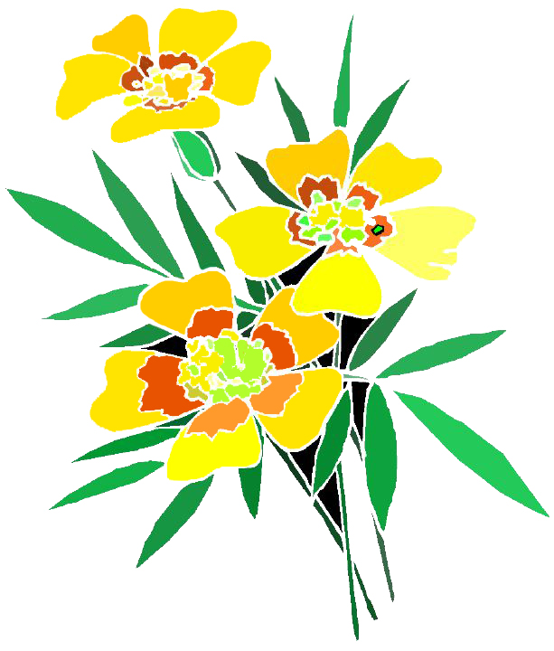 Artbyjean   Paper Crafts  Clip Art Flowers   Pretty Flowers For    