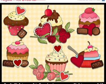 Cupcake Clip Art   C Ommercial Use Digital Image Png Clipart