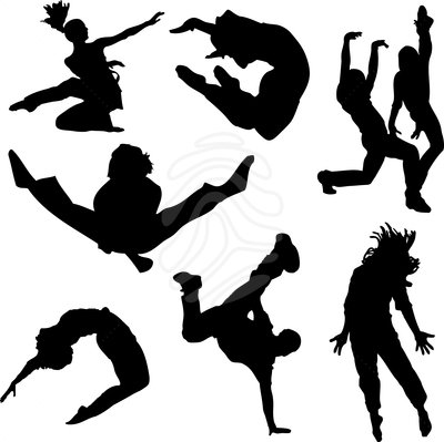 Dancer Clip Art Black And White   Clipart Panda   Free Clipart Images