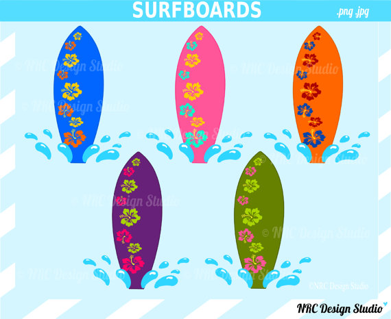 Go Back   Gallery For   Hawaiian Surfboards Clip Art