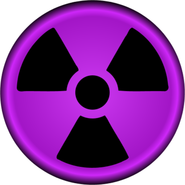 Nuclear Radiation Symbol   Vector Clip Art