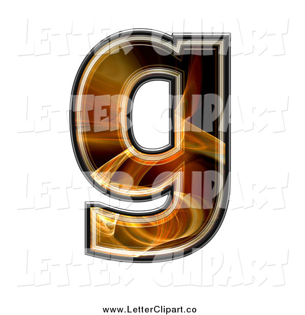 Of A Fractal Lowercase Letter G Letter Clip Art Chrisroll