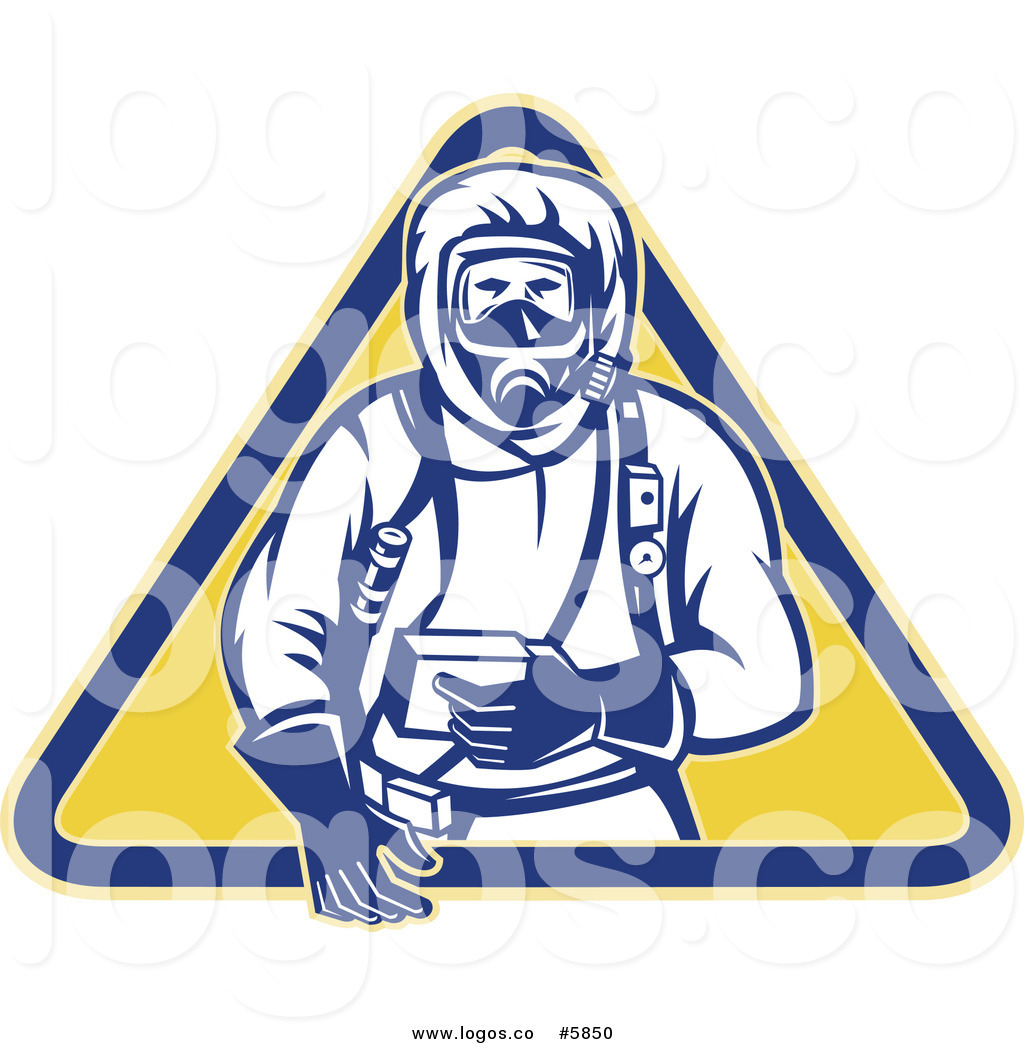 Of A Logo Of A Man In A Chemical Hazard Suit By Patrimonio    5850