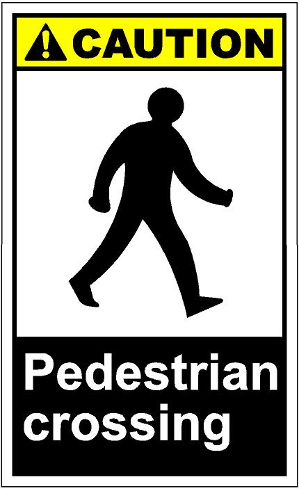Pedestrian Safety Clip Art