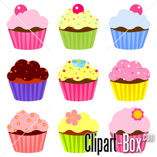Related Cupcakes Cliparts