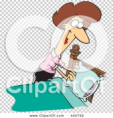 Royalty Free  Rf  Clip Art Illustration Of A Cartoon Woman Making A