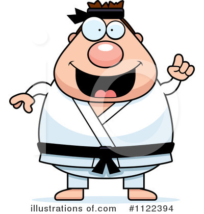 Royalty Free Rf Karate Clipart Illustration By Cory Thoman Stock