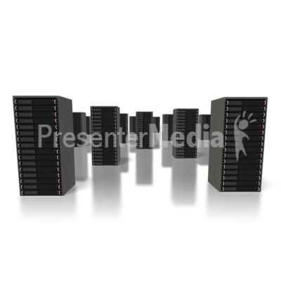 Server Farm   Science And Technology   Great Clipart For Presentations