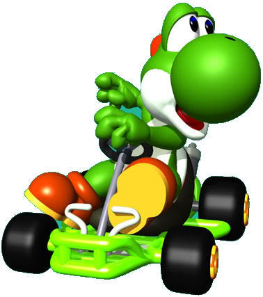 Yoshi Mario Kart Picture   Clipart Panda   Free Clipart Images