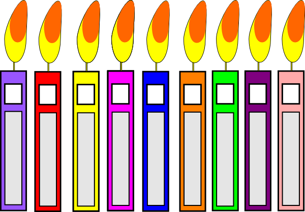 Birthday Candle Clip Art Free Pictures