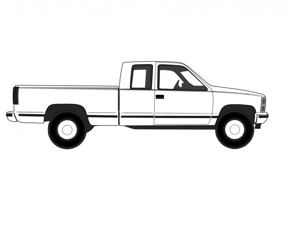 Cartoon Pickup Truck   Cliparts Co