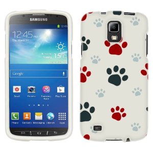 Galaxy S4 Active Paw Print Clip Art Case  Cell Phones   Accessories