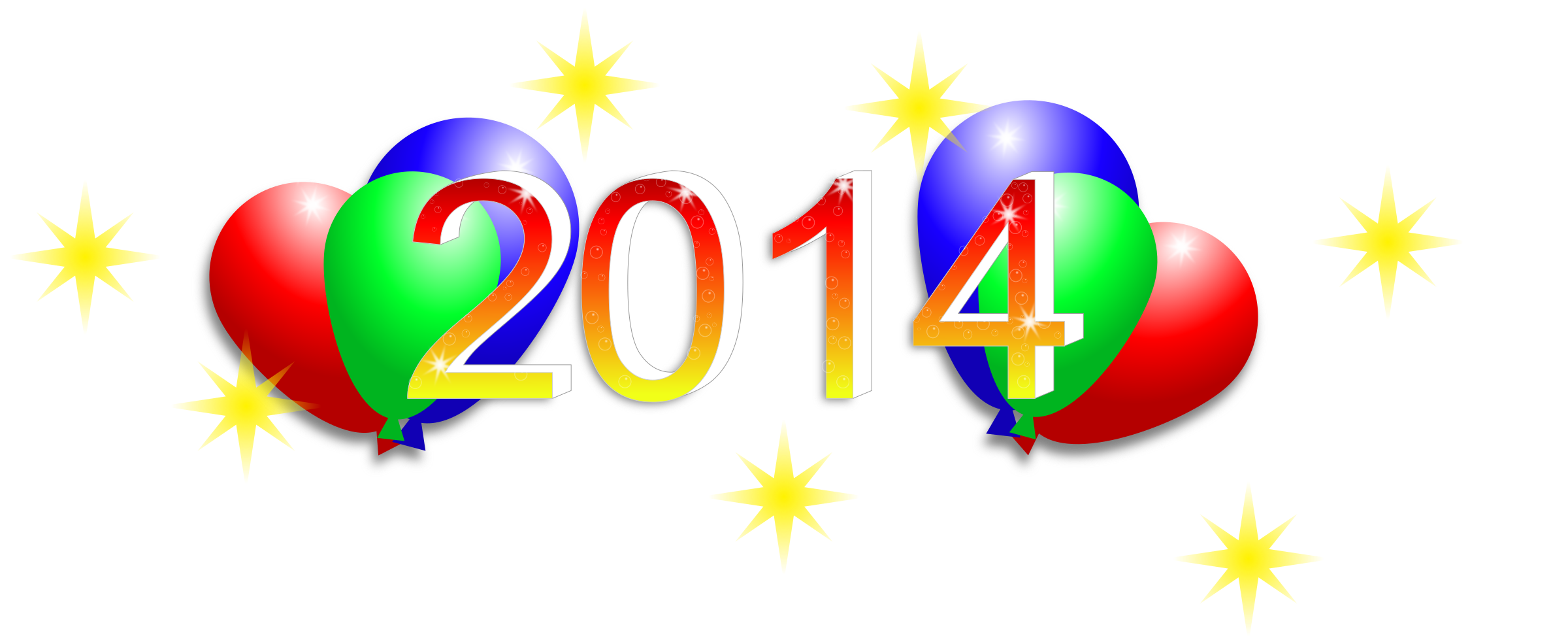 Happy New Years 2014 Clip Art Happy New Year 2014