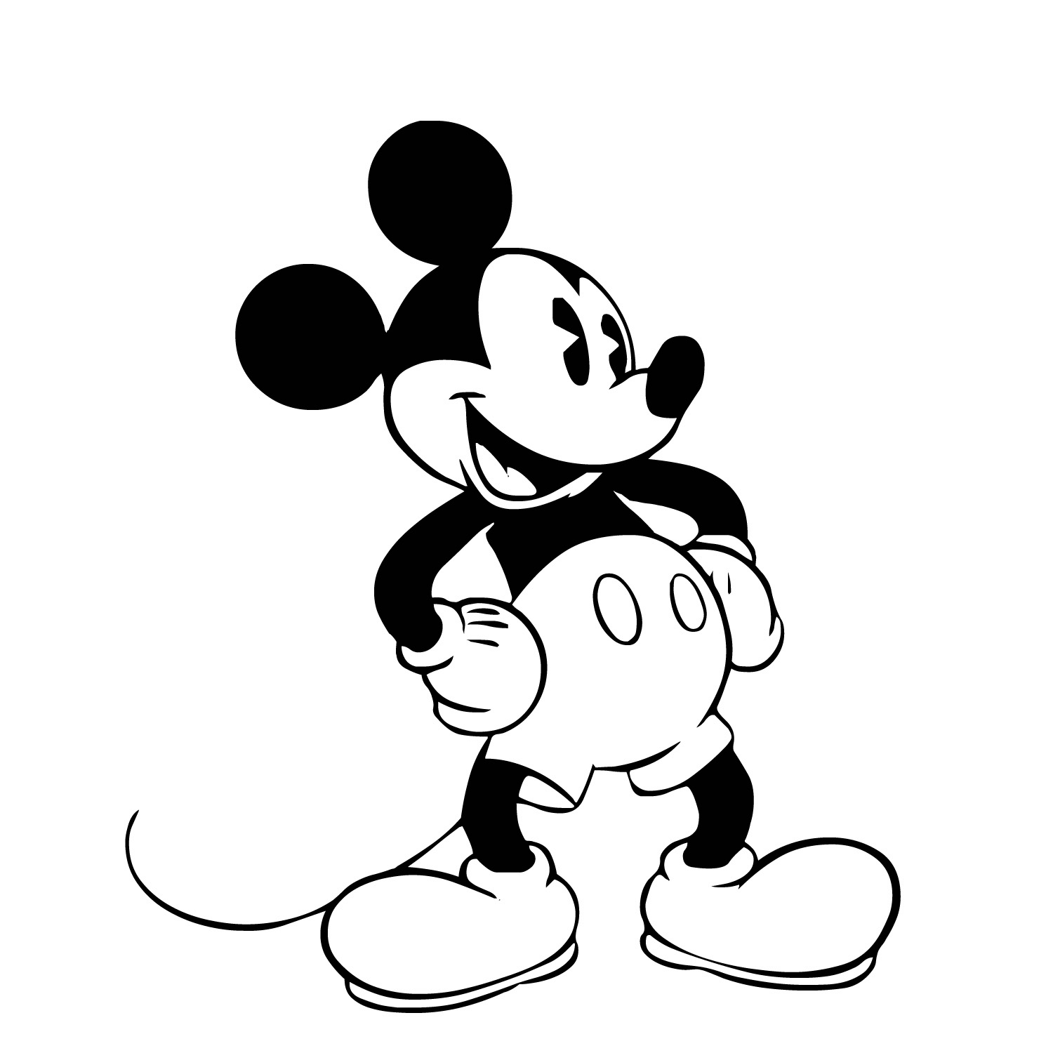 Mickey Mouse Black And White Mickey Mouse Black And White 1 Gif