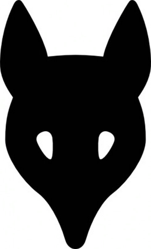 Name  Wolf Head Silhouette Clip Art