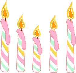 Pics Photos   Birthday Candle Clip Art Party Scrapbook Graphics