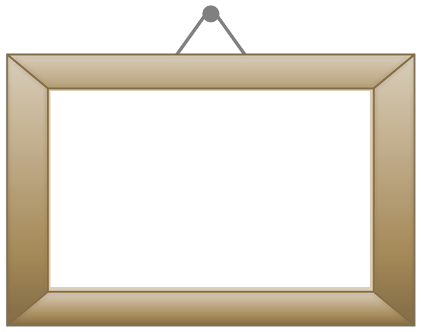 Picture Frame Brown    Blanks Frames Picture Frame Brown Png Html