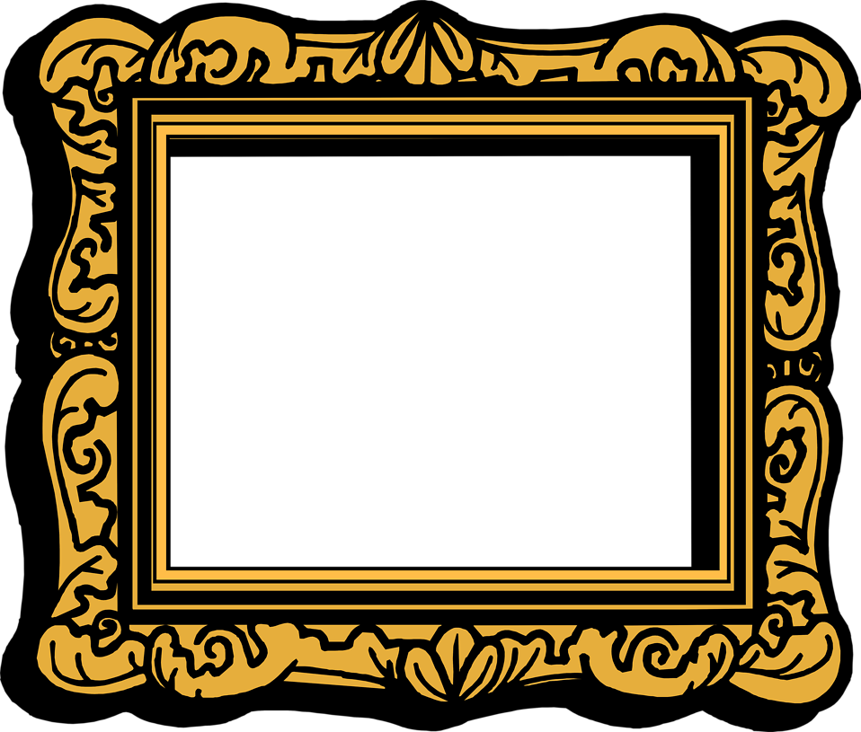 Picture Frame   Free Stock Photo   Illustration Of A Blank Picture
