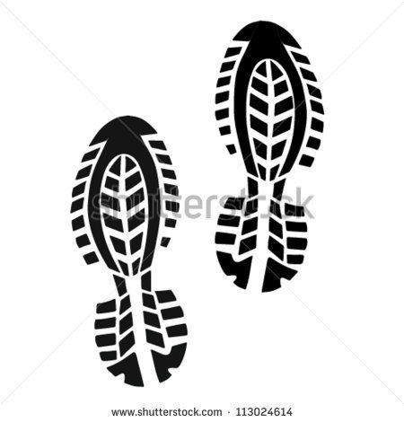 Shoe Prints Walking Clip Art Images   Pictures   Becuo