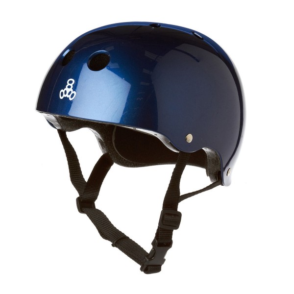 Triple 8 Skate Helmets Triple 8 Brainsaver Eps Skate Helmet Metallic