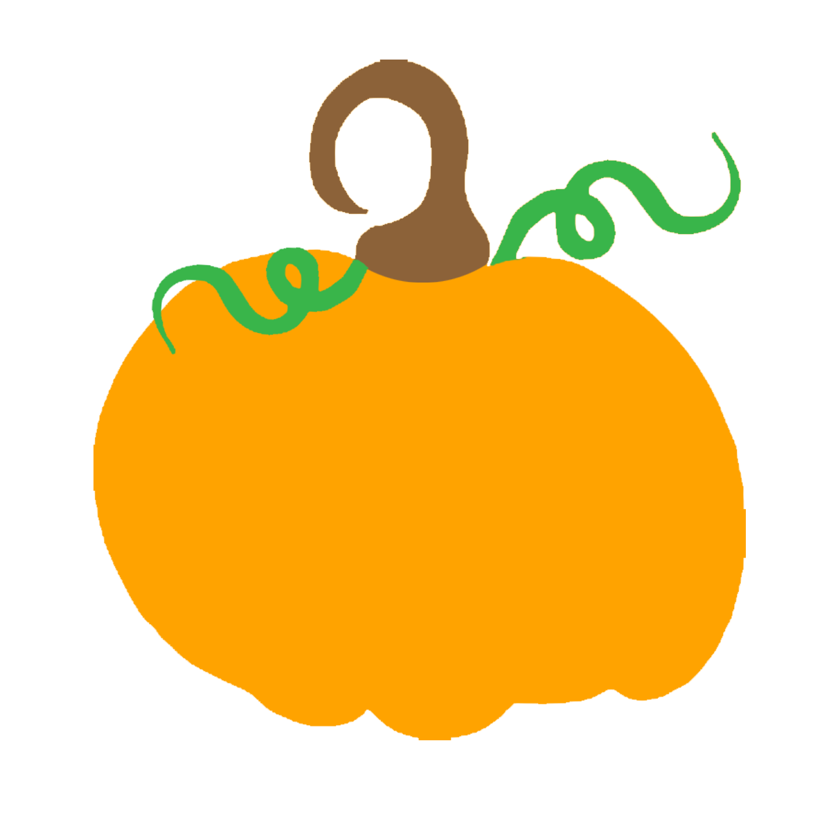 Clip Art Pumpkin Vine