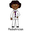 Clipart Image Caption  Lady Doctor A Pediatrician