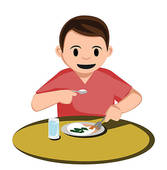 Eating Breakfast Clipart   Clipart Panda   Free Clipart Images