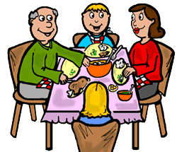 Free Download Eat Clip Art Clipart People Eating Food