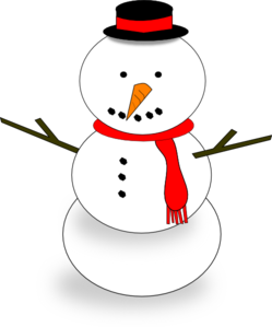 Snowman Clip Art At Clker Com   Vector Clip Art Online Royalty Free