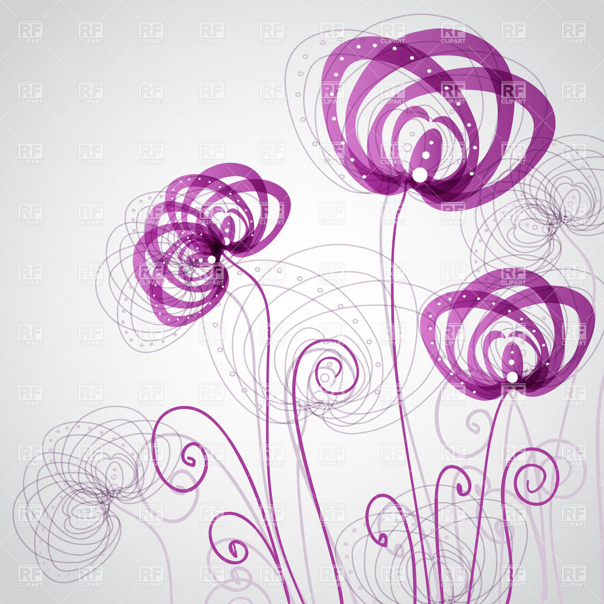 Abstract Violet Flowers Backgrounds Textures Abstract Download