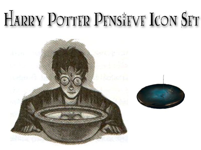 Harry Potter Pensieve Icon Set By Xnauticalstar