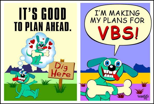 Making Plans For Vbs   Free Christian Clip Art