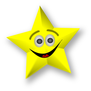 Smiling Star Clip Art At Clker Com   Vector Clip Art Online Royalty    
