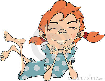 The Little Girl  Cartoon Stock Images   Image  23625234