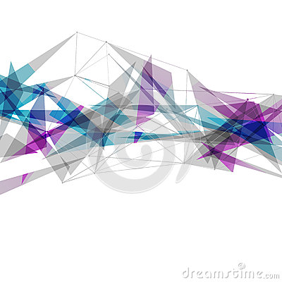 Abstract Connections Modern Bright Background  Clip Art