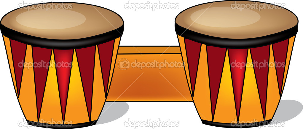 Bongo Drum Clip Art