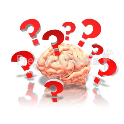 Brain With Questions   Presentation Clipart   Great Clipart For