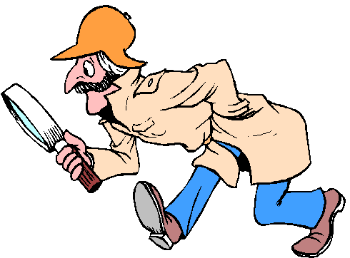 Detective Cartoon Clip Art