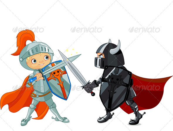 Graphicriver Fighting Knights 6053262