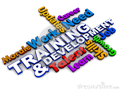 Job Training Clip Art Training Development Words