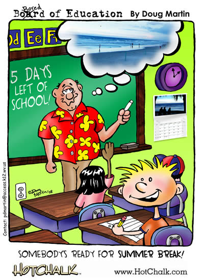Last Day Of School Cartoon Posted In  Cartoon