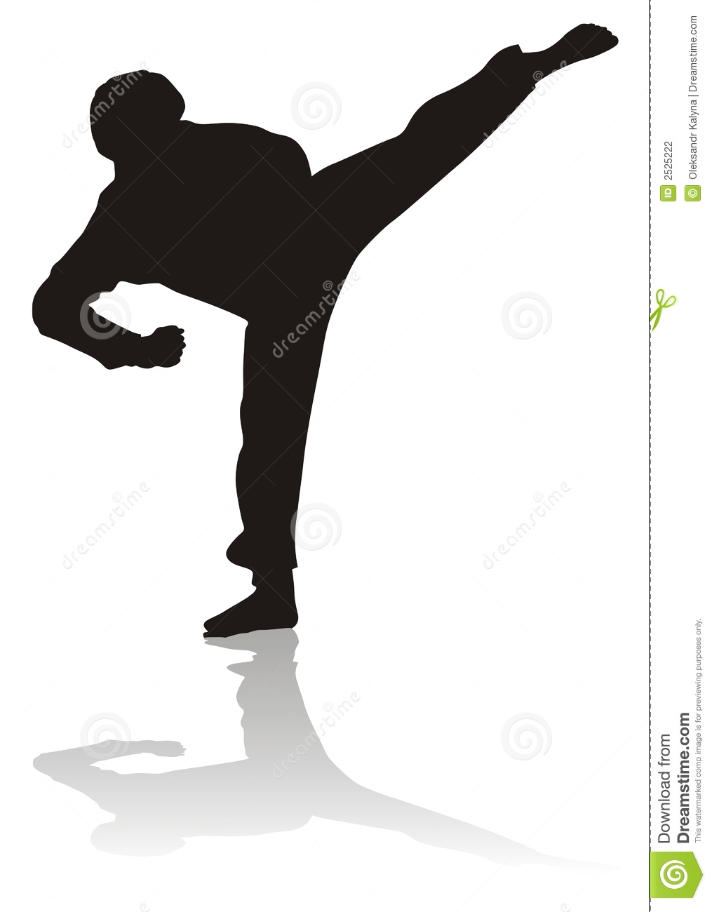 Martial Arts Clip Art Free Download Silhouette Of Martial Arts