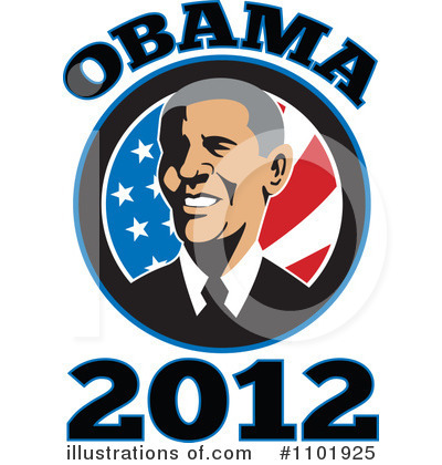 Obama Clipart  1101925 By Patrimonio   Royalty Free  Rf  Stock    