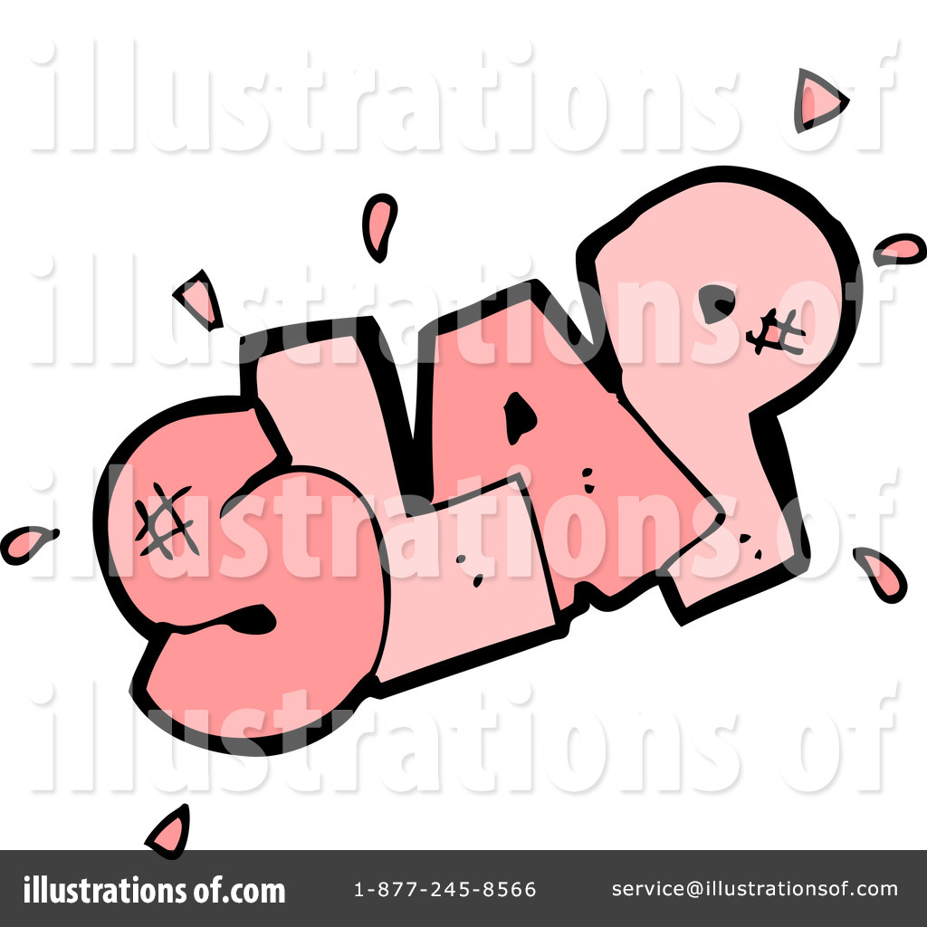 Royalty Free  Rf  Word Slap Clipart Illustration By Lineartestpilot
