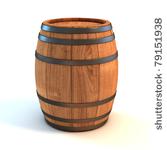 Wine Barrel Over White      Shutterstock   Vector  79151938